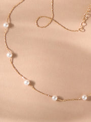 Shein Graceful Round Pearl Pendant