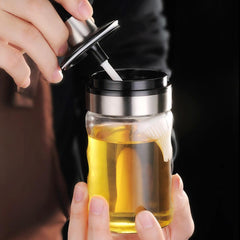 Transparent Seasoning Condiment Bottle