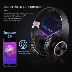 T8 Wireless Bluetooth Headphone Stereo Sport Headsets TF CARD support a variety of digital devices/plug and play headphone