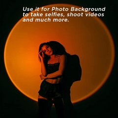 Sunset Atmospheric Projector Lamp | Romantic Family Atmosphere | 4 Color in 1 ( High Quality )