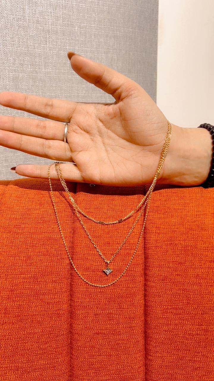 Shein Layered Luxe Necklace