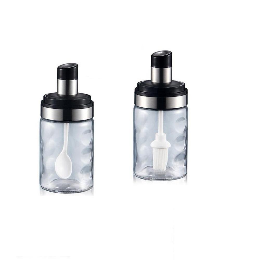 Transparent Seasoning Condiment Bottle