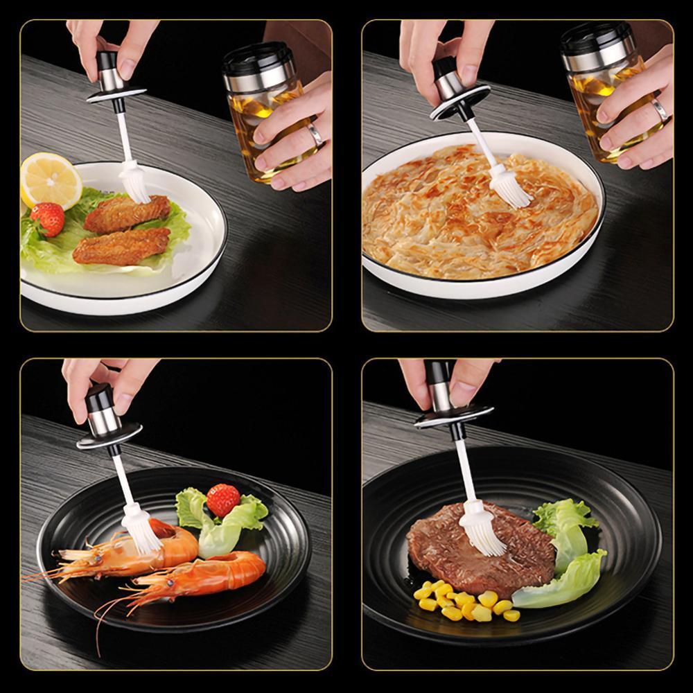 Transparent Seasoning Condiment Bottle