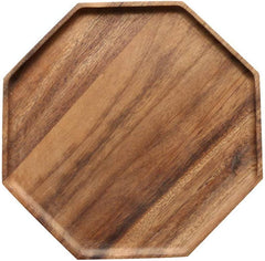 Renawe Octagon Wooden Platter Kitchen Serving Tray