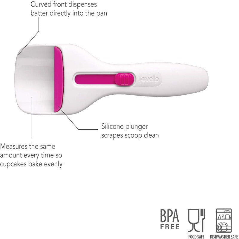 Veleka Cupcake Scoop Spoon