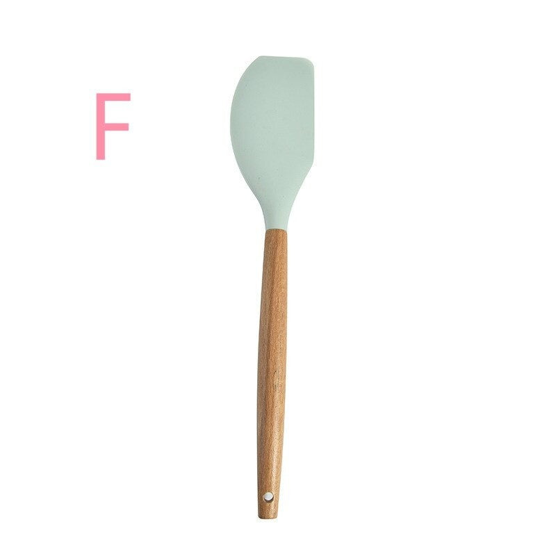 Skyish Silicone Kitchen Spoons