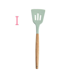 Skyish Silicone Kitchen Spoons