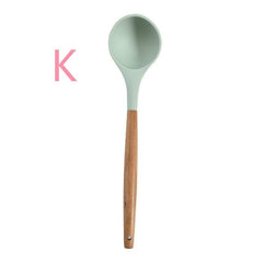 Skyish Silicone Kitchen Spoons