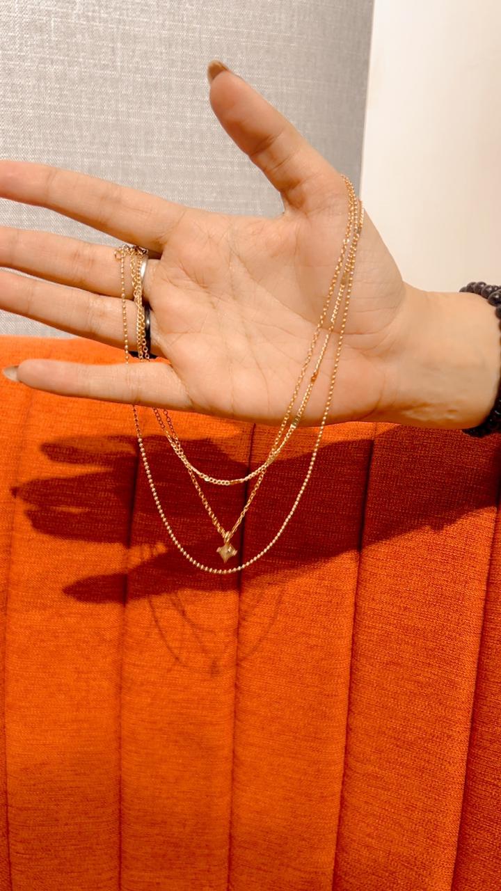 Shein Layered Luxe Necklace