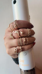 Elegant Mix Ring Collection  (11pcs)